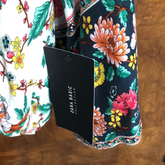 Zara collection zip jacket/blouse - Picture 3 of 4